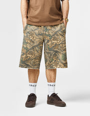 Butter Goods Fleece Shorts - Forest Camo