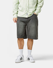 Butter Goods Garage Denim Shorts - Faded Black