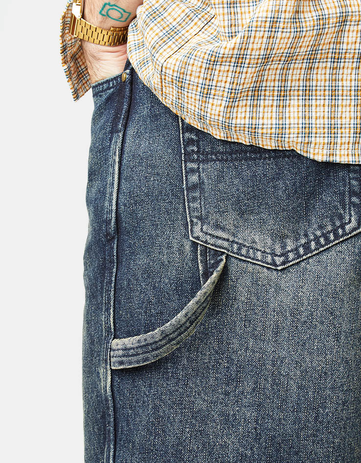 Butter Goods Carpenter Denim Shorts - Slub Dark Indigo