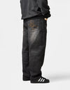 Butter Goods Scorpion Stitch Denim Jeans - Slub Black