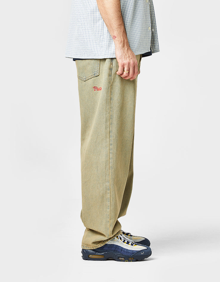 Butter Goods Garage Denim Jeans - Sunfade Blue