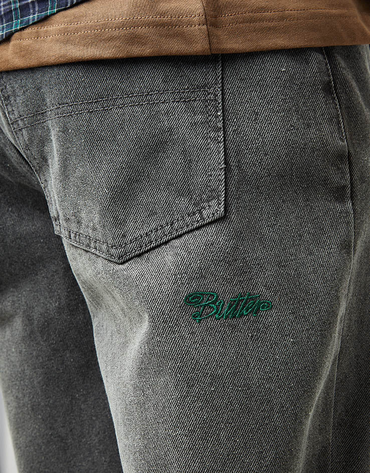 Butter Goods Garage Denim Jeans - Faded Black