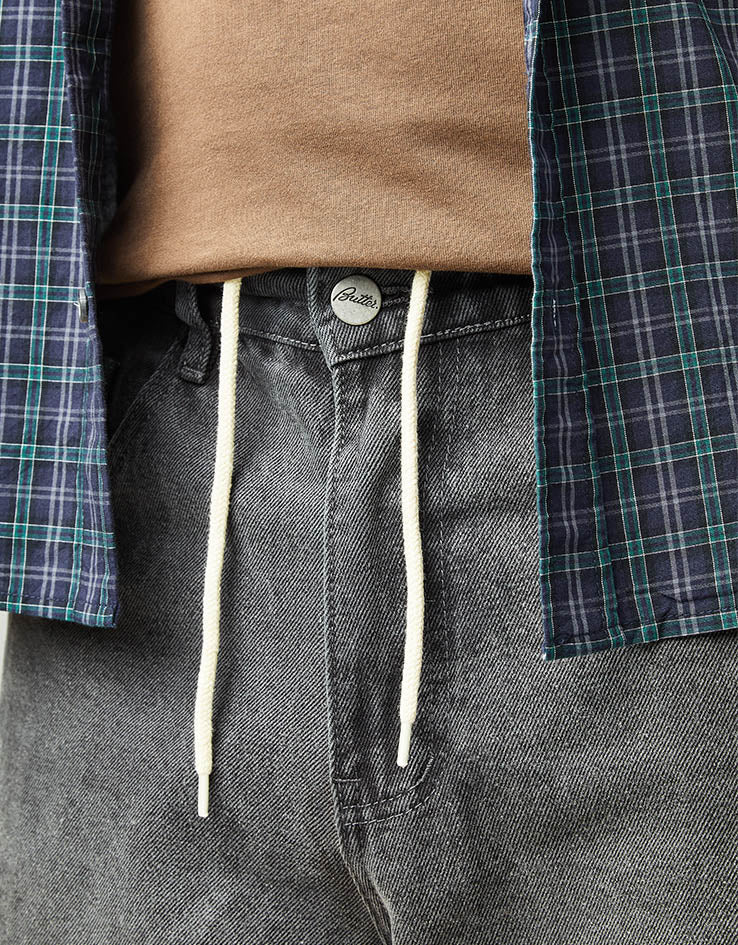 Butter Goods Garage Denim Jeans - Faded Black