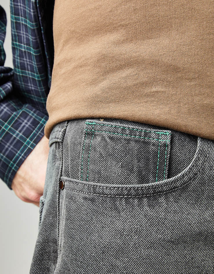 Butter Goods Garage Denim Jeans - Faded Black