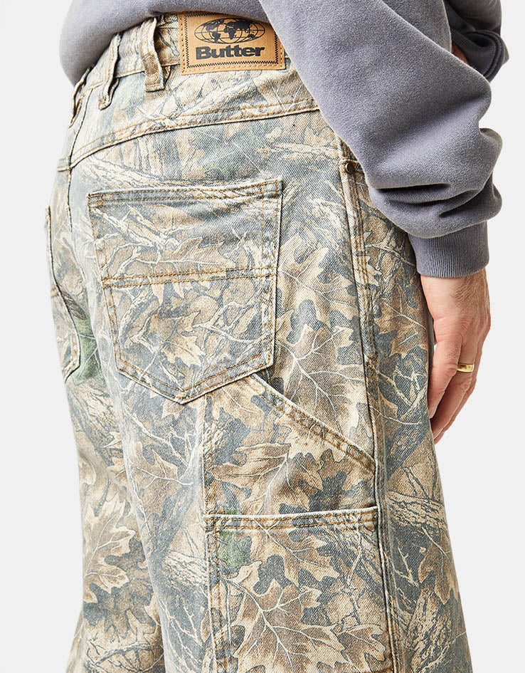 Butter Goods Carpenter Denim Jeans - Forest Camo