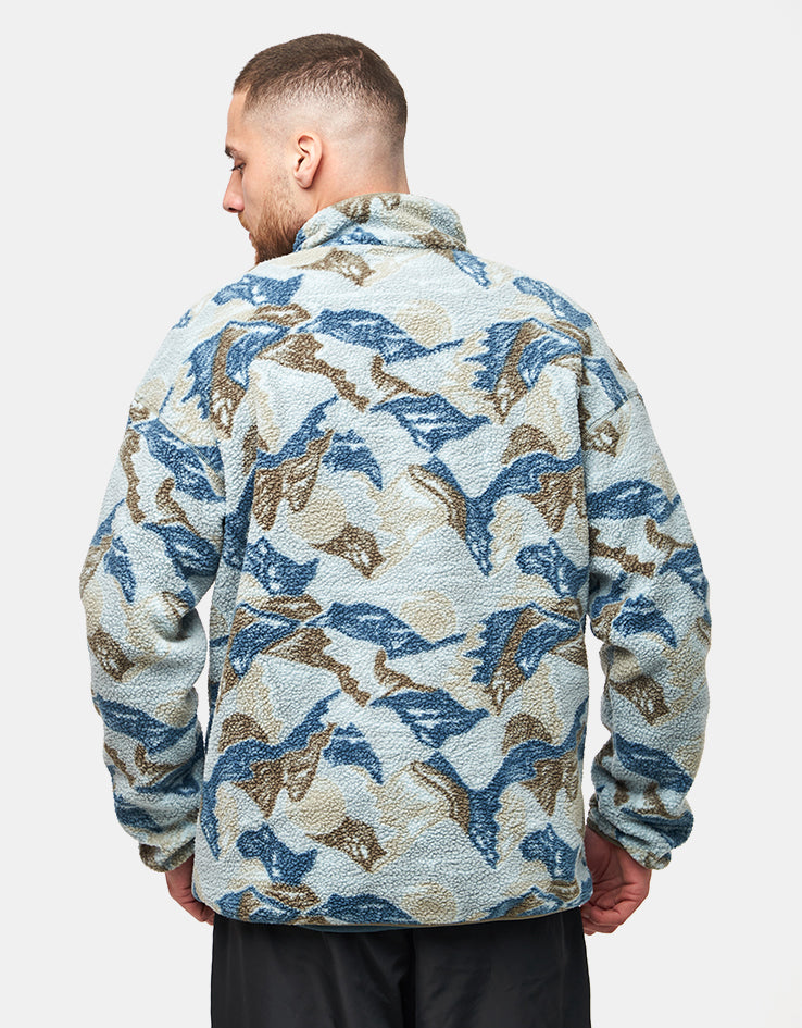 Columbia Helvetia™ II Printed Half Snap Fleece - Safari/Sunscapes