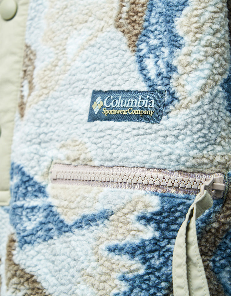 Columbia Helvetia™ II Printed Half Snap Fleece - Safari/Sunscapes
