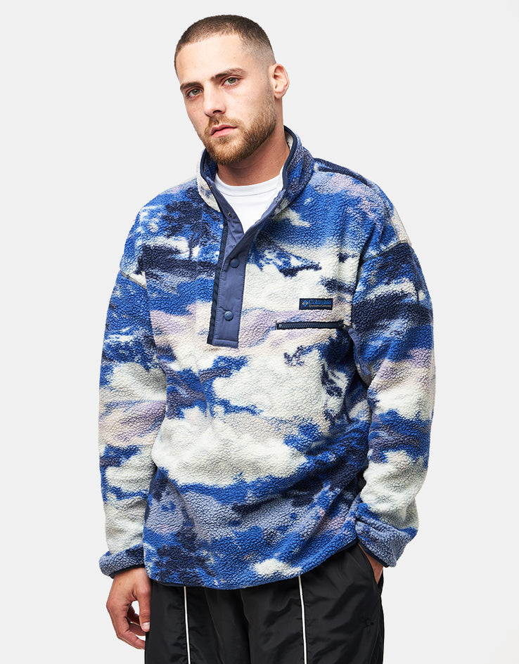 Columbia Helvetia™ II Printed Half Snap Fleece - Collegiate Navy/Dreaming