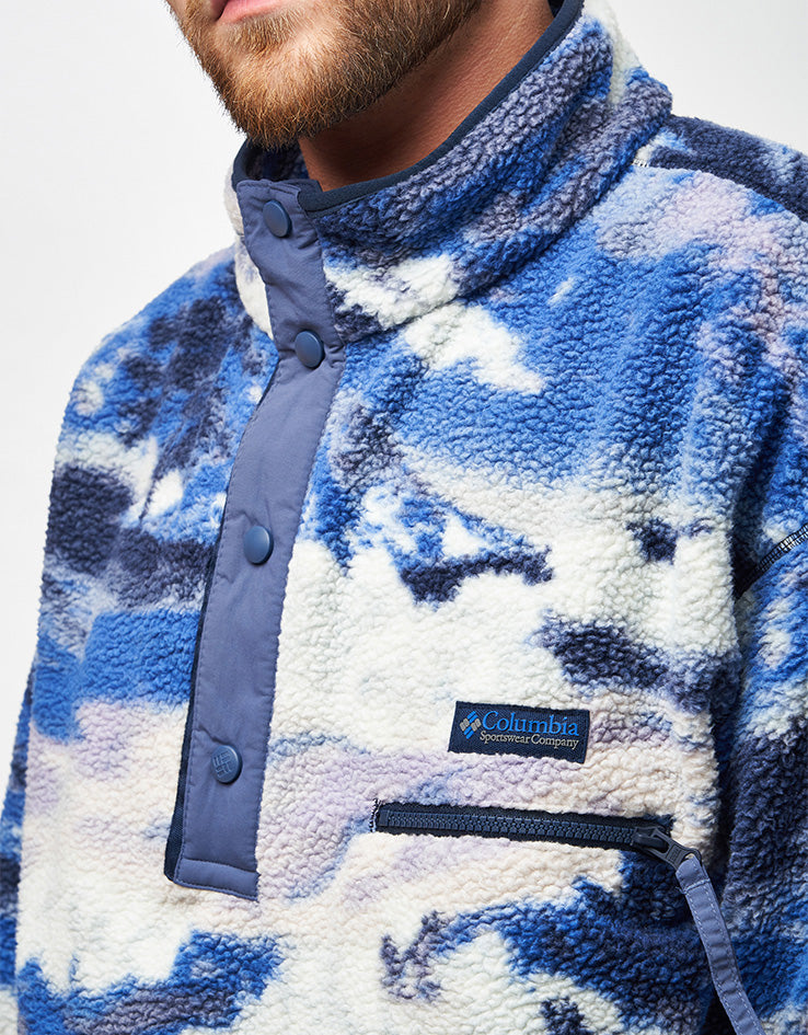 Columbia Helvetia™ II Printed Half Snap Fleece - Collegiate Navy/Dreaming