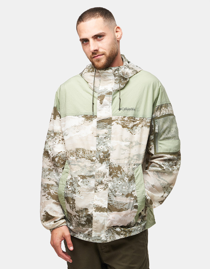 Columbia Challenger™ II Novelty Windbreaker - Safari Fieldaze/Safari