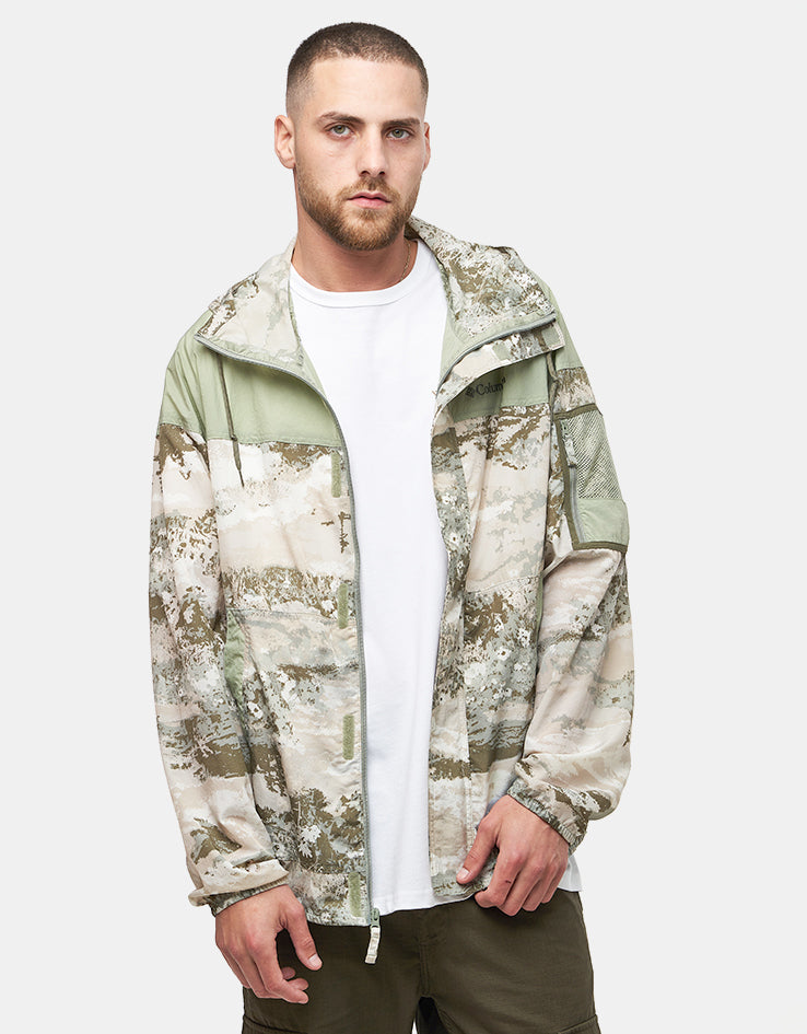 Columbia Challenger™ II Novelty Windbreaker - Safari Fieldaze/Safari