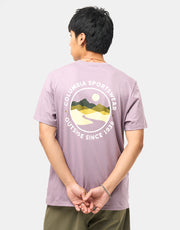 Columbia CSC™ Outdoor Back Graphic T-Shirt - Shale Purple/Scoped View