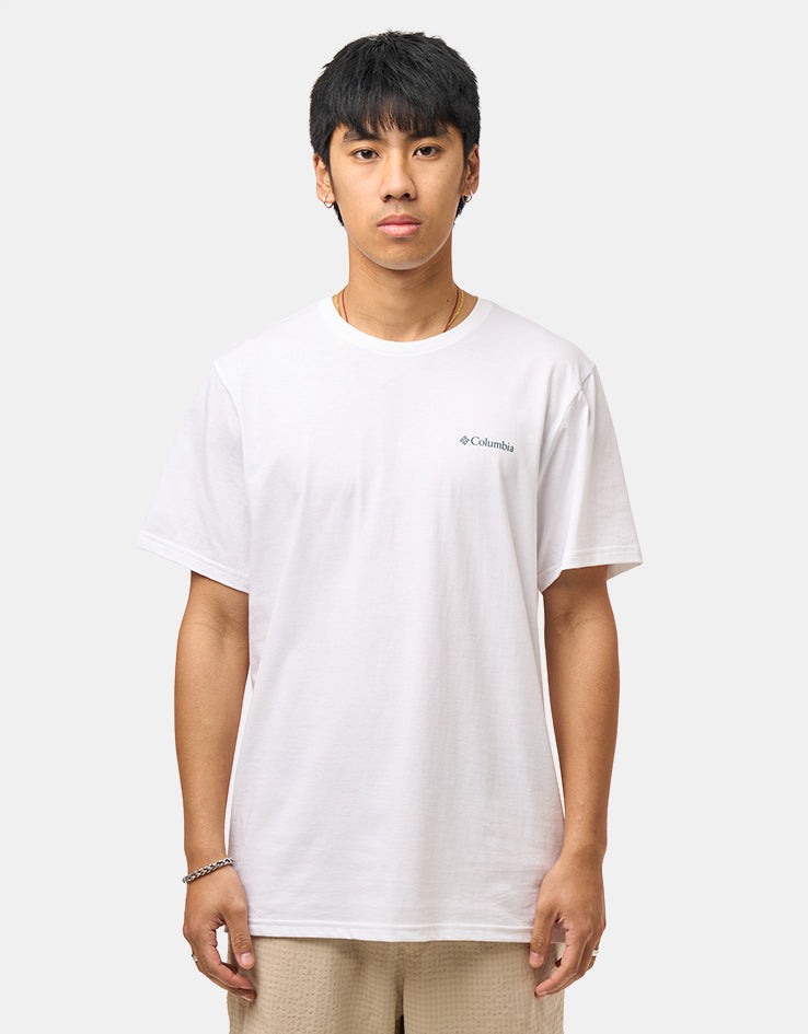 Columbia CSC™ Outdoor Back Graphic T-Shirt - White/Shining Landscape