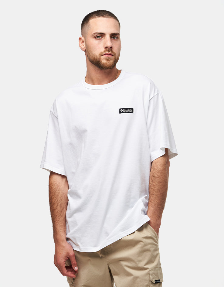 Columbia CSC™ Heavyweight Back Graphic T-Shirt - White/Photoreal CMYK