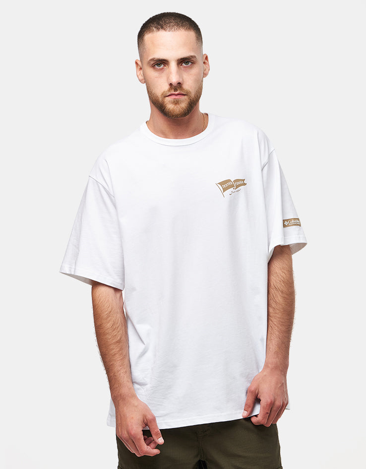 Columbia CSC™ Heavyweight Back Graphic T-Shirt - White/Heritage