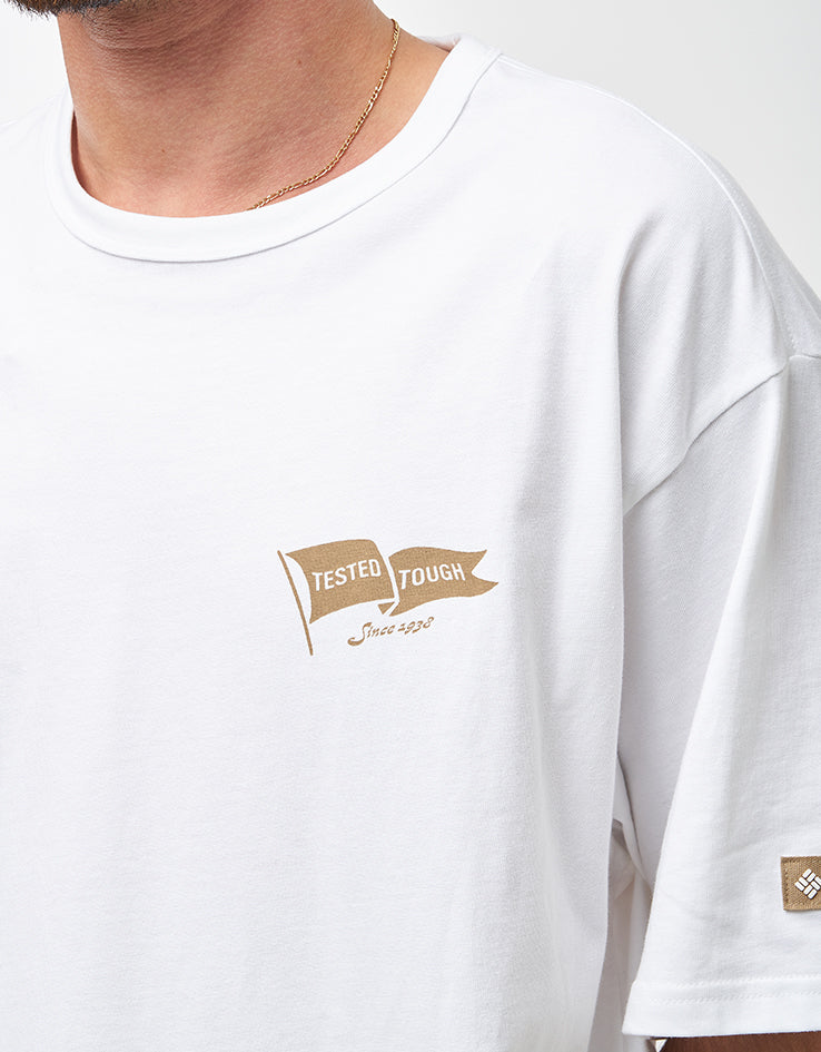 Columbia CSC™ Heavyweight Back Graphic T-Shirt - White/Heritage