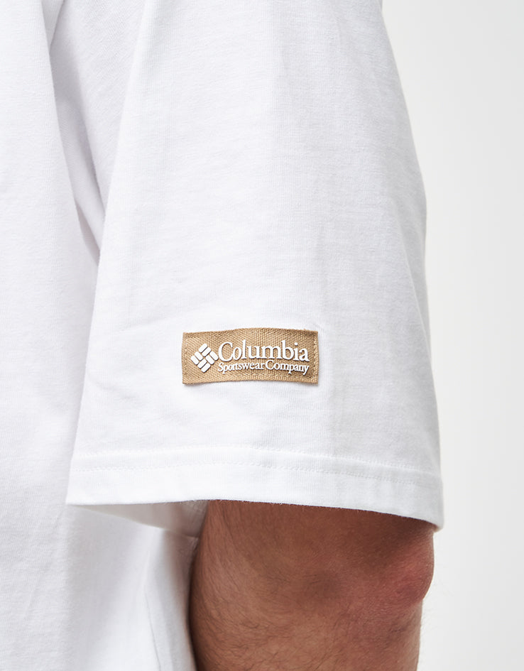 Columbia CSC™ Heavyweight Back Graphic T-Shirt - White/Heritage