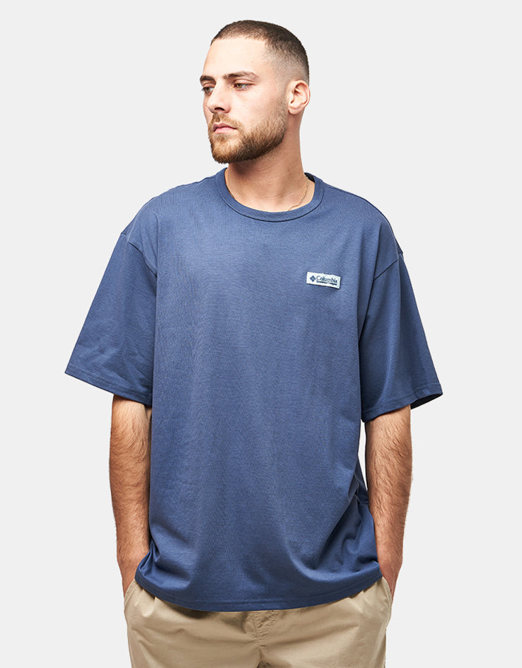 Columbia CSC™ Heavyweight Iconic T-Shirt - Dark Mountain/Repeated Peaks