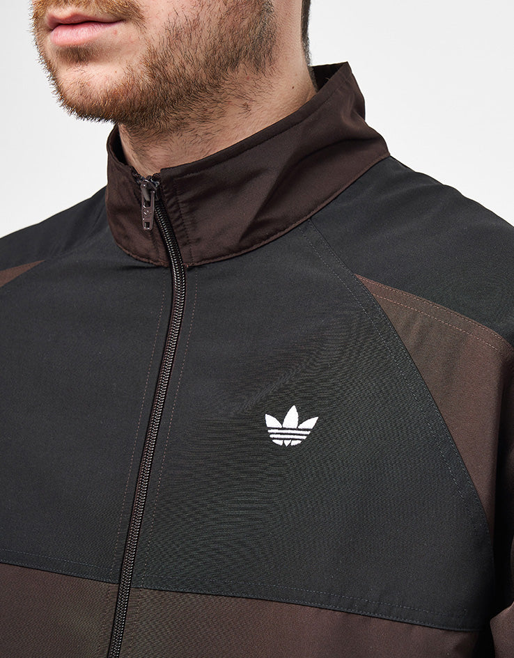 adidas Gatsele Track Jacket - Coffee/White/Black
