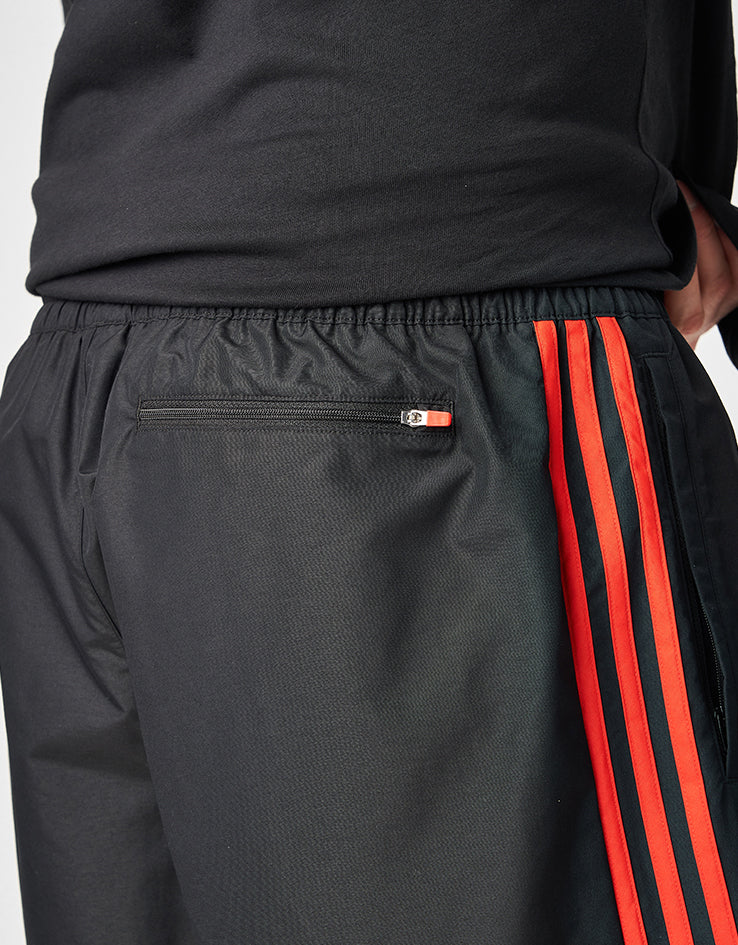 adidas Skate Water Shorts - Black/White/Red