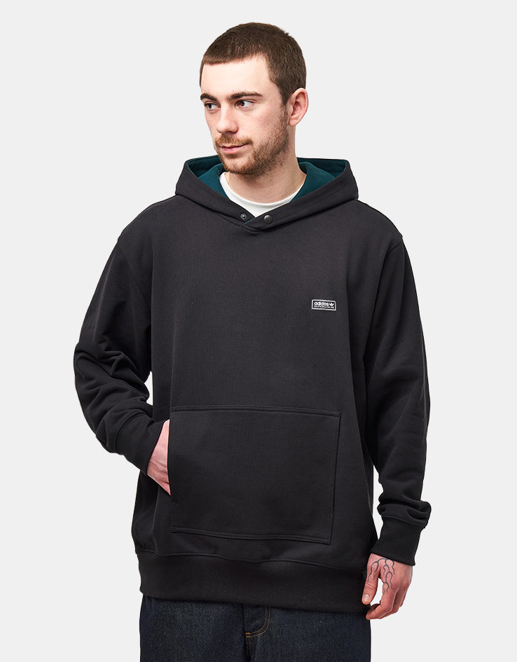 adidas x Gonz Head Pullover Hoodie - Black/Aurora Ivy
