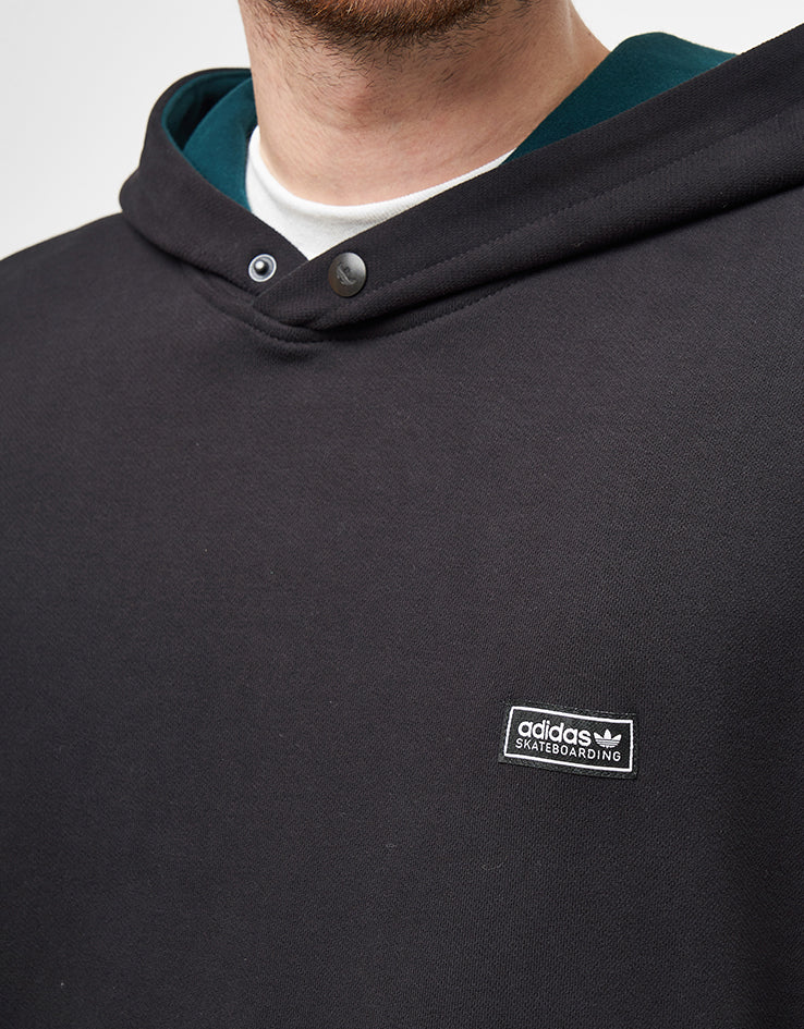 adidas x Gonz Head Pullover Hoodie - Black/Aurora Ivy