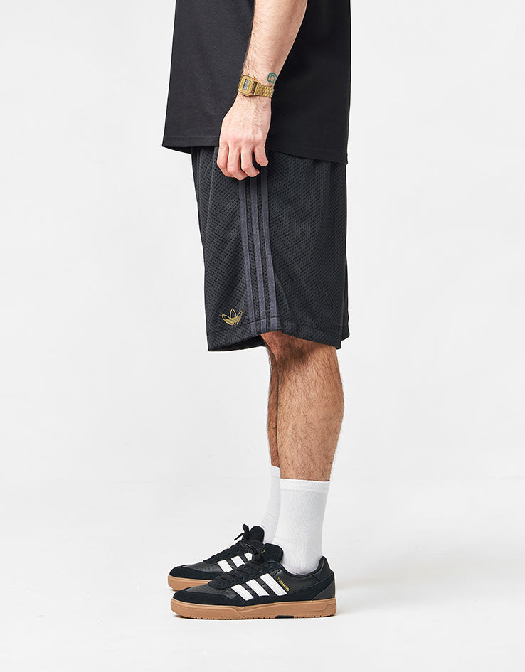 adidas x Tyshawn Basketball Short - Black/Matte Gold/Carbon