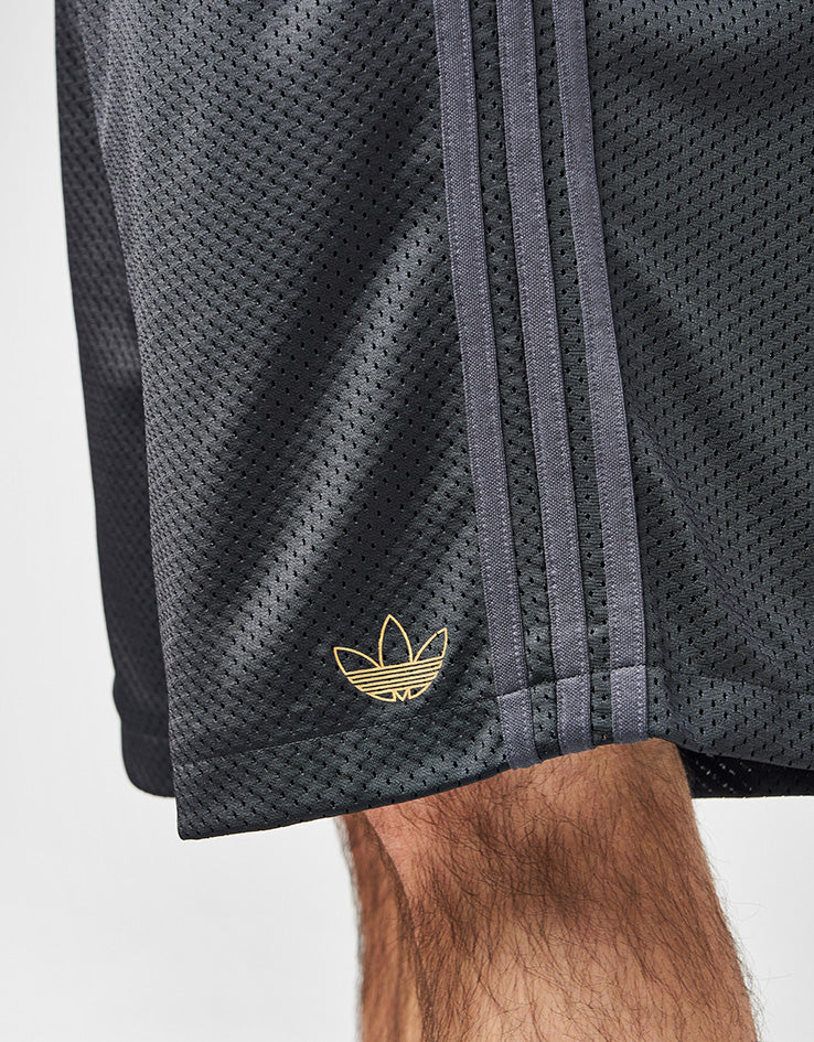 adidas x Tyshawn Basketball Short - Black/Matte Gold/Carbon