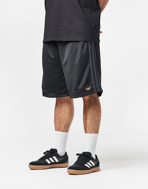 adidas x Tyshawn Basketball Short - Black/Matte Gold/Carbon