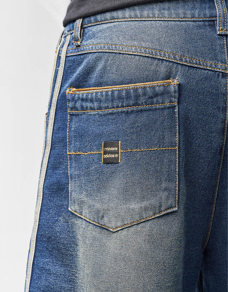 adidas x Tyshawn Denim Short - Indigo Denim