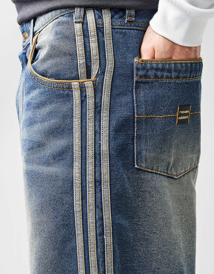 adidas x Tyshawn Denim Short - Indigo Denim