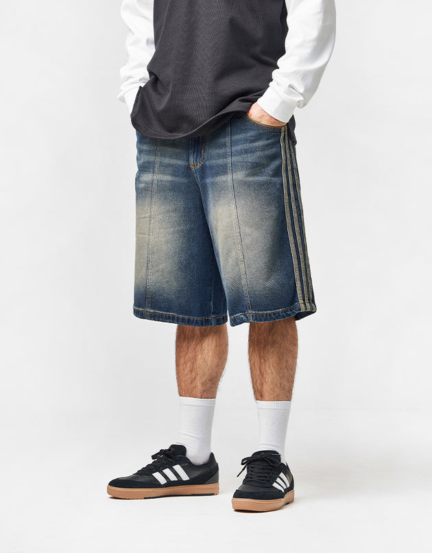 adidas x Tyshawn Denim Short - Indigo Denim