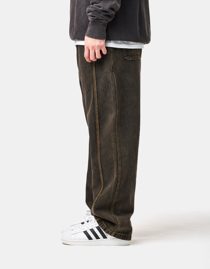 adidas x Kader Washed Denim Pant - Bronze Strata
