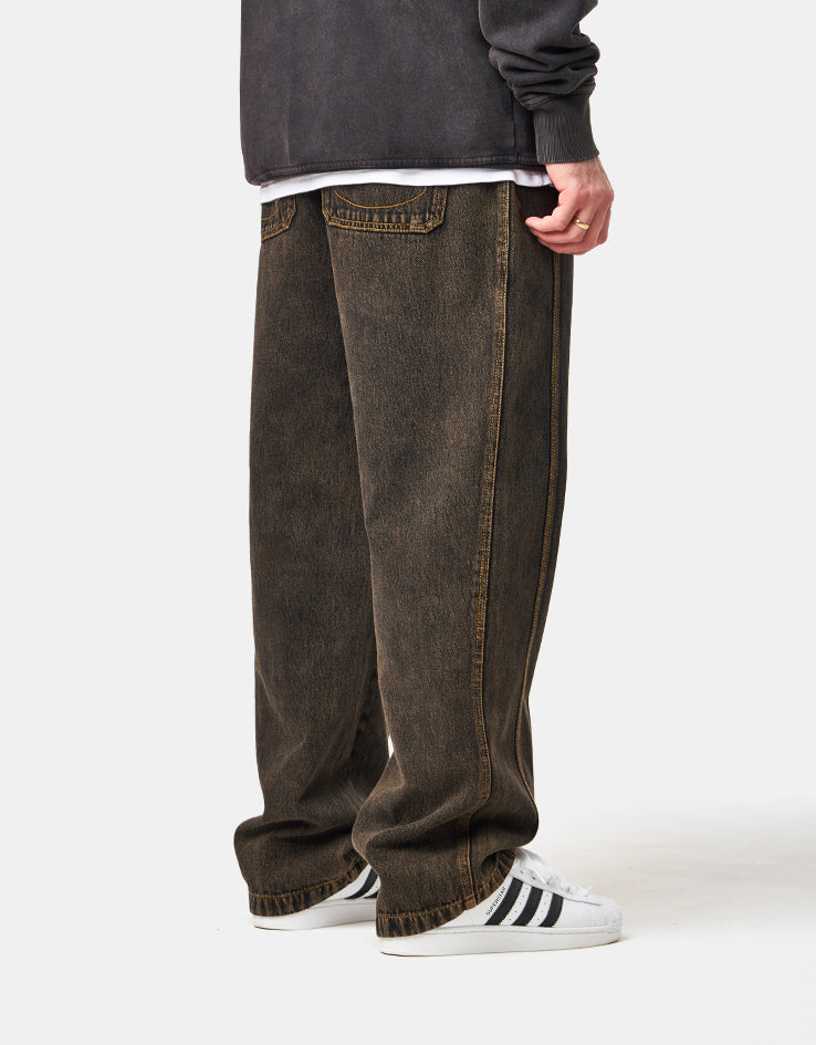 adidas x Kader Washed Denim Pant - Bronze Strata