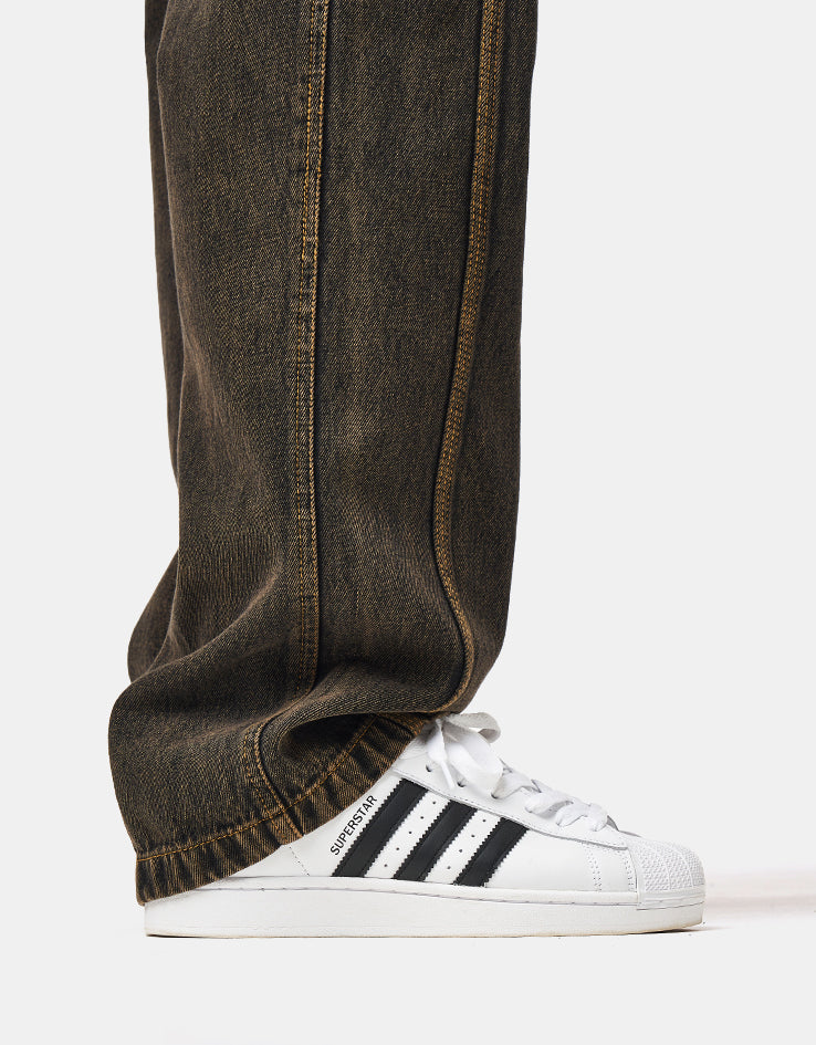 adidas x Kader Washed Denim Pant - Bronze Strata