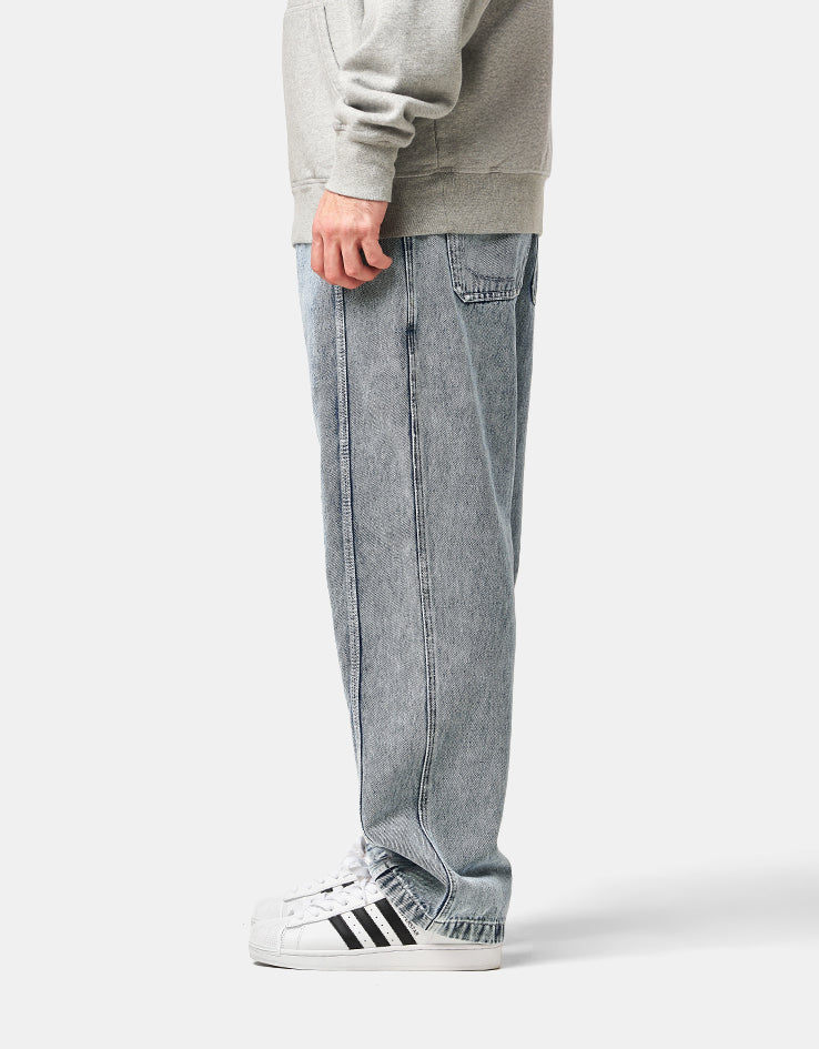adidas x Kader Washed Denim Pant - Solid Grey