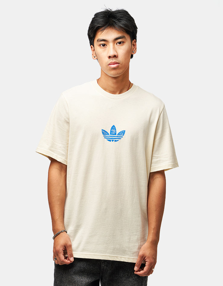 Lucid Rays adidas x Kogancult Dragon T-Shirt - Cream White/Lucid Ray