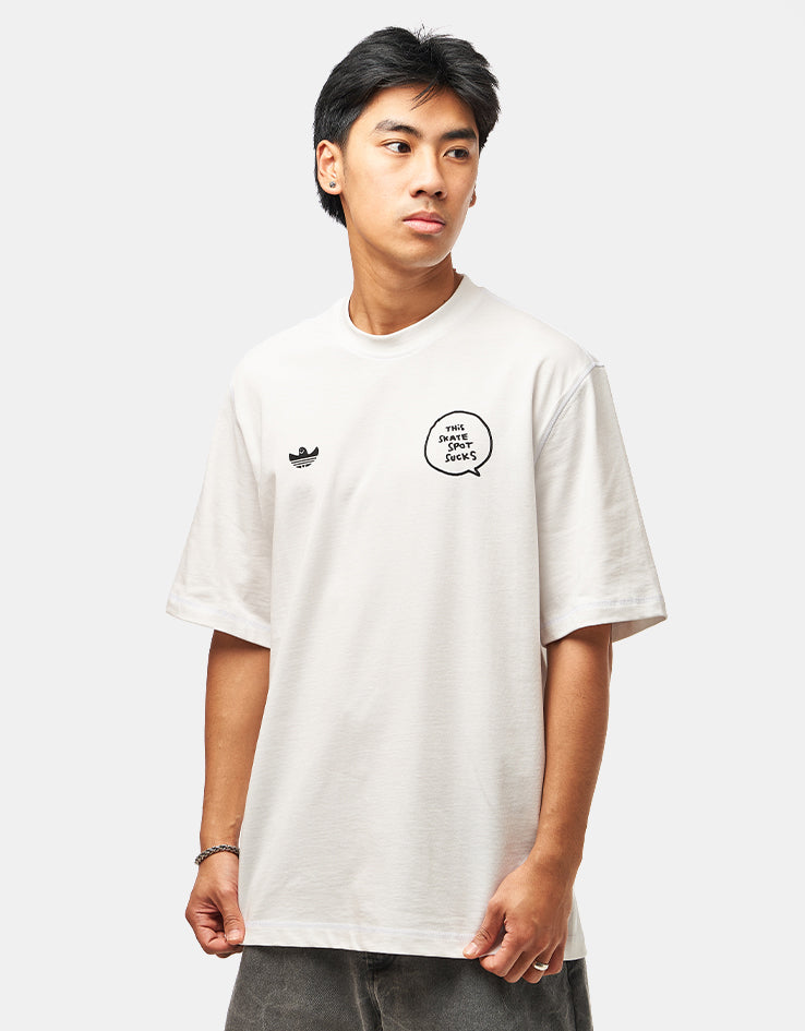 adidas x Gonz Spot T-Shirt - Core White