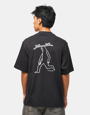 adidas x Gonz Spot T-Shirt - Black/Ice Purple