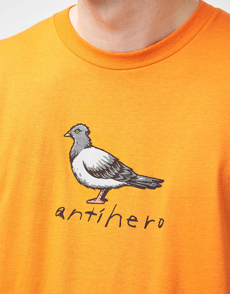 Anti Hero OG Pigeon T-Shirt - Orange/Multi