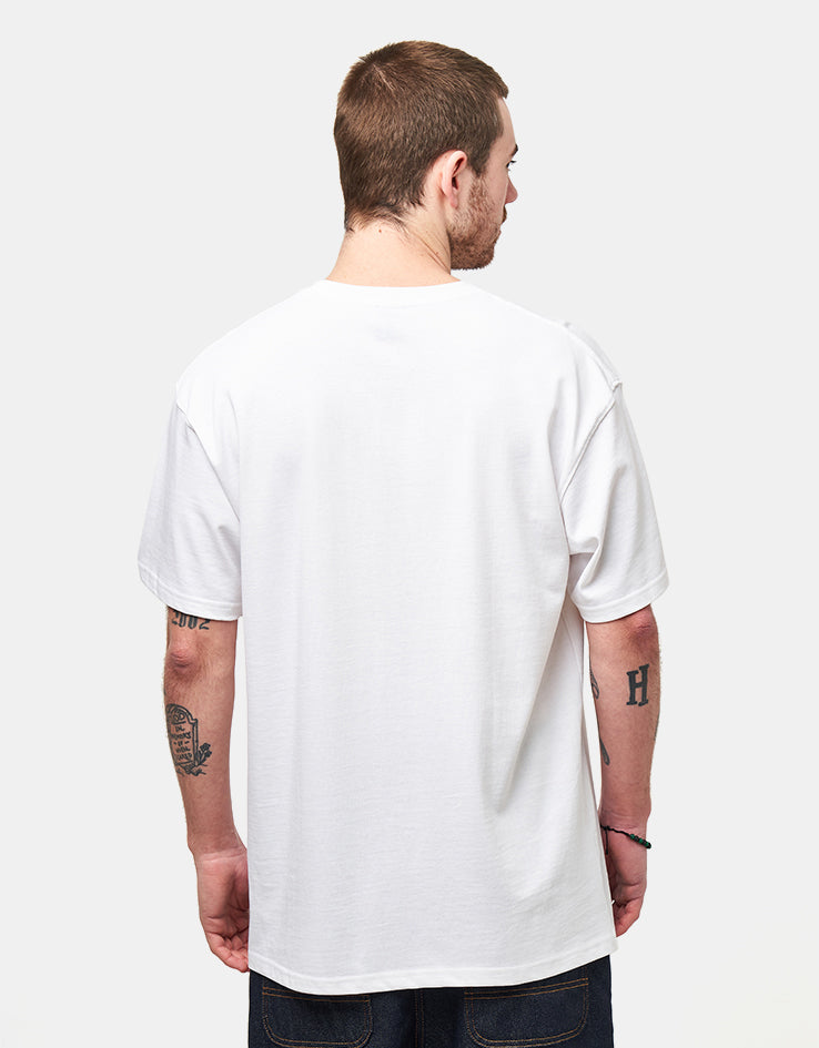 Santa Cruz Delfino Flower Guy T-Shirt - White