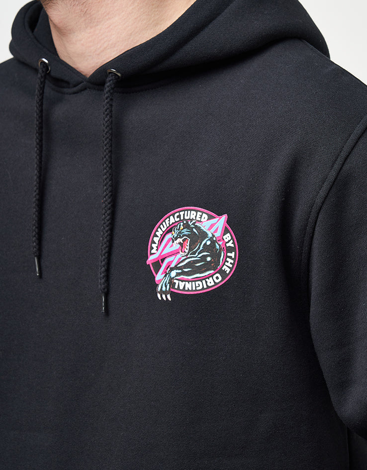 Santa Cruz Natas Sketch Panther Pullover Hoodie - Black