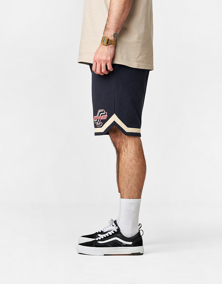 Santa Cruz Outer OGSC Baseball Shorts - Navy