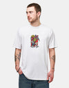 Santa Cruz Salba Voodoo Frame Front T-Shirt - White