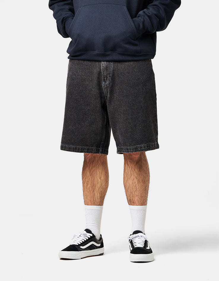 Santa Cruz Stamped Big Shorts - Black