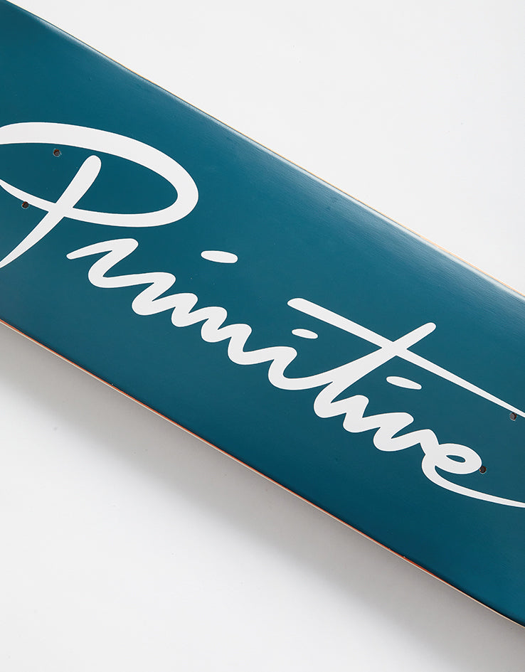 Primitive Nuevo Script Core Deck Skateboard Deck - 7.75"