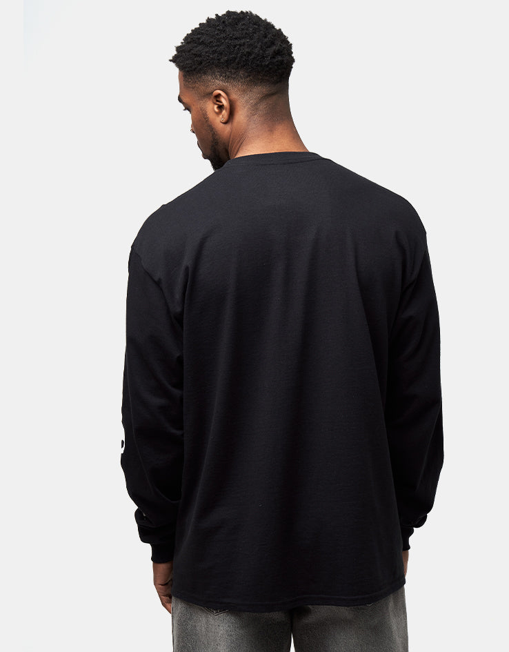 Zero Multi Skull L/S T-Shirt - Black
