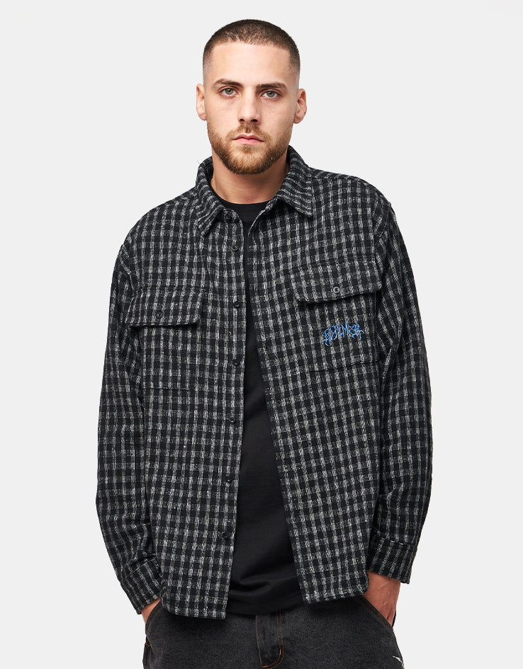 Former Vivian Flannel L/S Shirt - Worn Black
