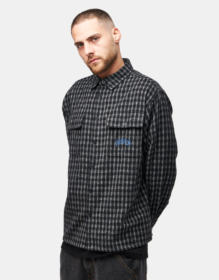 Former Vivian Flannel L/S Shirt - Worn Black