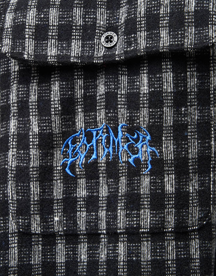 Former Vivian Flannel L/S Shirt - Worn Black